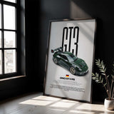 GT3 RS Car Poster