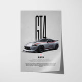 Z GT4 Car Poster