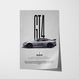 Z GT4 Car Poster