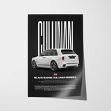 Cullinan Black Badge Series II Car Poster
