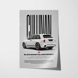 Cullinan Black Badge Series II Car Poster