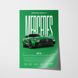 Mercedes-AMG GT R Poster