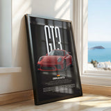 911.2 GT3 Car Poster