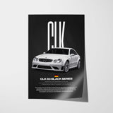 CLK 63 AMG Black Series Car Poster