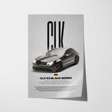 CLK 63 AMG Black Series Car Poster