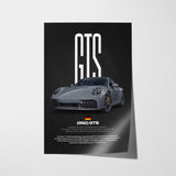 992 GTS Car Poster