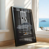 992 GTS Car Poster