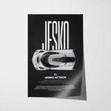 Jesko Attack Car Poster