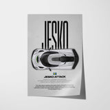 Jesko Attack Car Poster