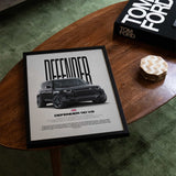 Defender 110 V8 Car Poster