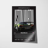 Aston Martin Valhalla Poster