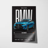 BMW X6 M60i Poster