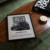 Defender 110 V8 Car Poster