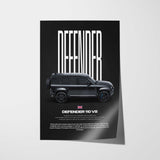 Defender 110 V8 Car Poster