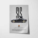 SLS Car Poster