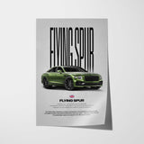 Flying Spur Car Poster