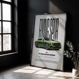 Flying Spur Speed Car Poster