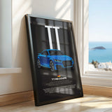 TT RS Coupe Car Poster