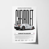 Chevrolet Corvette C8 Z06 Poster