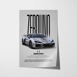Zerouno Car Poster