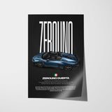 Zerouno Duerta Car Poster