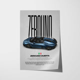 Zerouno Duerta Car Poster