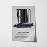 Zerouno Duerta Car Poster