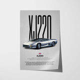 XJ220 Car Poster