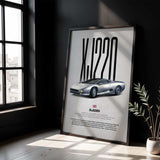 XJ220 Car Poster