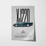 XJ220 Car Poster