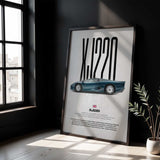 XJ220 Car Poster