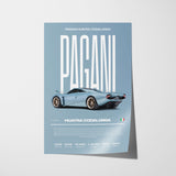 Pagani Huayra Codalunga Poster