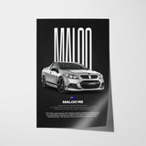 Maloo R8 Car Poster