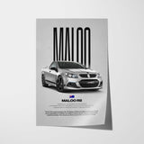Maloo R8 Car Poster
