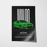 Maloo R8 Car Poster