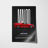Maloo R8 Car Poster