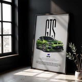 GTS Car Poster
