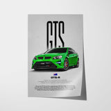 GTS-R Car Poster