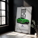 GTS-R Car Poster