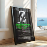 GTS-R Car Poster