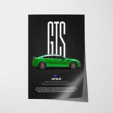 GTS-R Car Poster