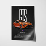 GTS-R W1 Car Poster