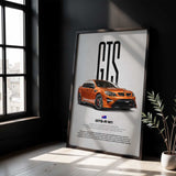 GTS-R W1 Car Poster
