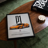 P1 Car Poster