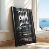 Giulia Competizione Car Poster