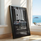 Giulia Competizione Car Poster