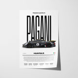 Pagani Huayra R Poster