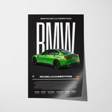 BMW M3 G80 LCI Competition Poster