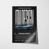 Italdesign Zerouno Duerta Poster