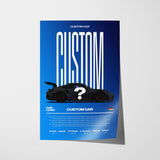 Modern Custom Car Poster – Artist Handmade
